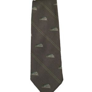 Gray Train Tie - Love Trains, Love this Tie !!!
